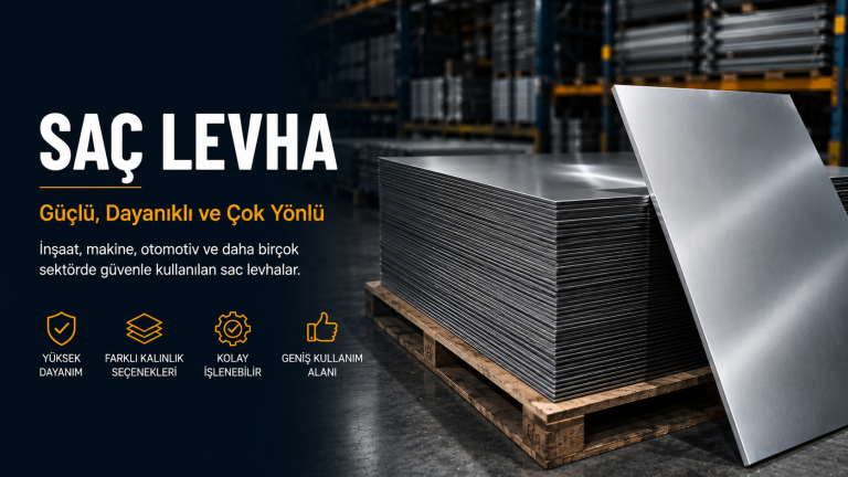 Saç Levha Güçlü ve Çok Yönlü