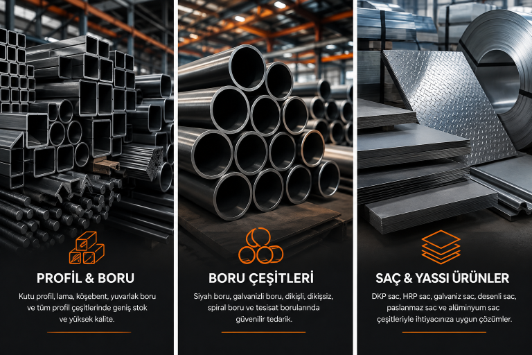 Projeleriniz İçin Doğru Geniş Ürün Yelpazesi